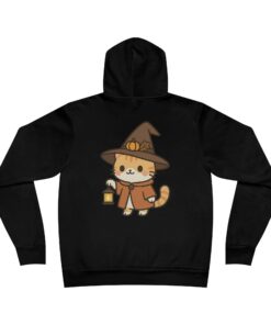 Willow the Harvest Witch Lightweight Pullover Hoodie | Harvest Witch Cat Hoodie - Image 5