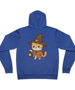 Willow the Harvest Witch Lightweight Pullover Hoodie | Harvest Witch Cat Hoodie - Image 12