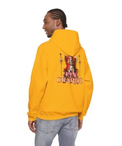 King Charles Hoodie | Regal Dog Throne Sweatshirt - Image 4