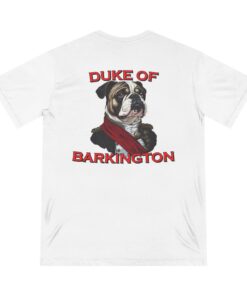 Duke of Barkington Men’s Organic Cotton T-Shirt – Bulldog Royalty Meets Everyday Style - Image 8