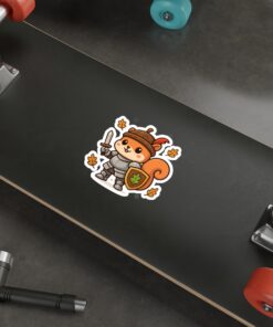 Captain Oakhelm Die-Cut Sticker | Squirrel Knight - Image 7