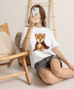 Queen Biscuit Unisex Heavy Cotton T-Shirt | Queen Biscuit T-Shirt - Image 10