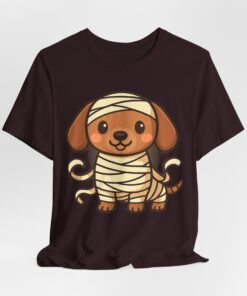 Sir Wrapsalot Tee | Mummy Dachshund Halloween T-Shirt - Image 32