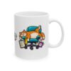 Orange Tabby Cat Ceramic Mug | Highly Qualified to Nap (11oz, 15oz)