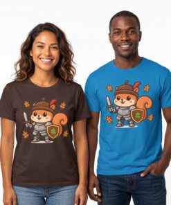Captain Oakhelm Tee | Squirrel Knight Autumn T-Shirt