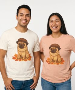 Sir Reginald Pugsley Unisex Heavy Cotton T-Shirt | Pugsley Tee