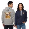 Pumpkin Patch Pug Lightweight Pullover Hoodie | Pug Hoodie