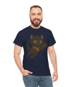 Baroness Pounce Unisex Heavy Cotton T-Shirt | Baroness Pounce T-Shirt - Image 23