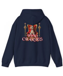 King Charles Hoodie | Regal Dog Throne Sweatshirt - Image 63