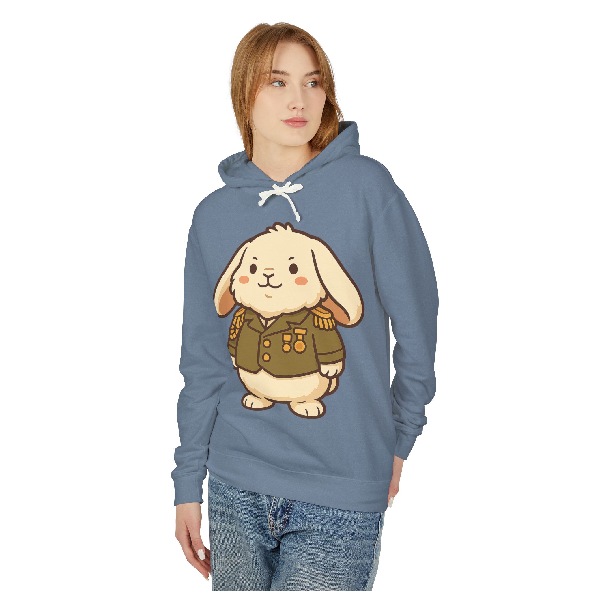 General Floofington Lightweight Pullover Hoodie | General Floofington Hoodie