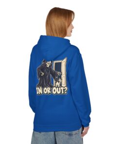 IN OR OUT? Cat & Grim Reaper Graphic Hoodie - Image 21