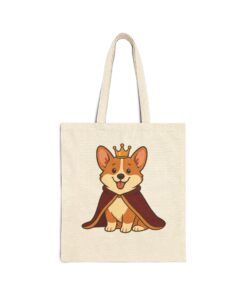 Alternative view of Queen Biscuit Cotton Canvas Tote Bag | Queen Biscuit Tote
