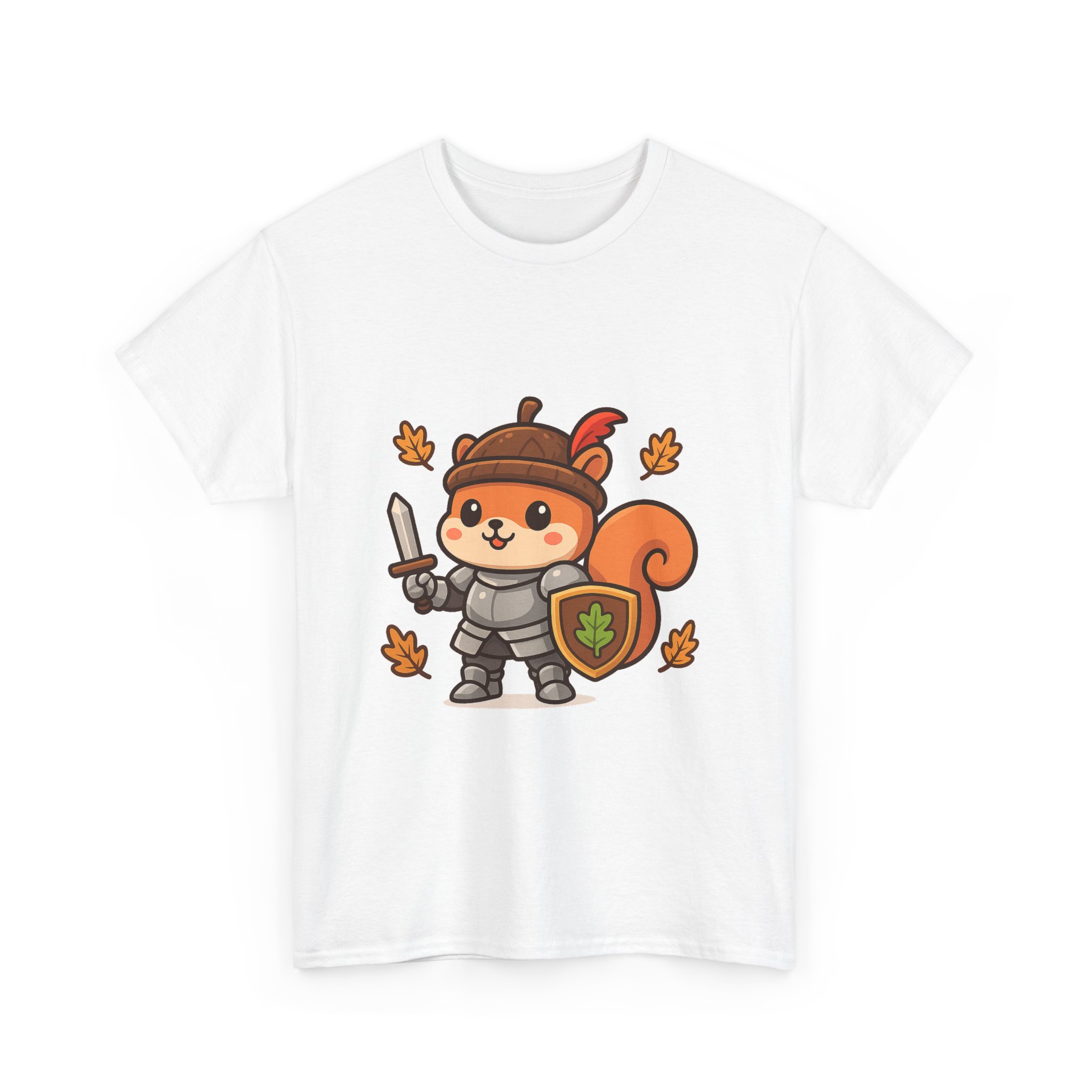 Captain Oakhelm Tee | Squirrel Knight Autumn T-Shirt