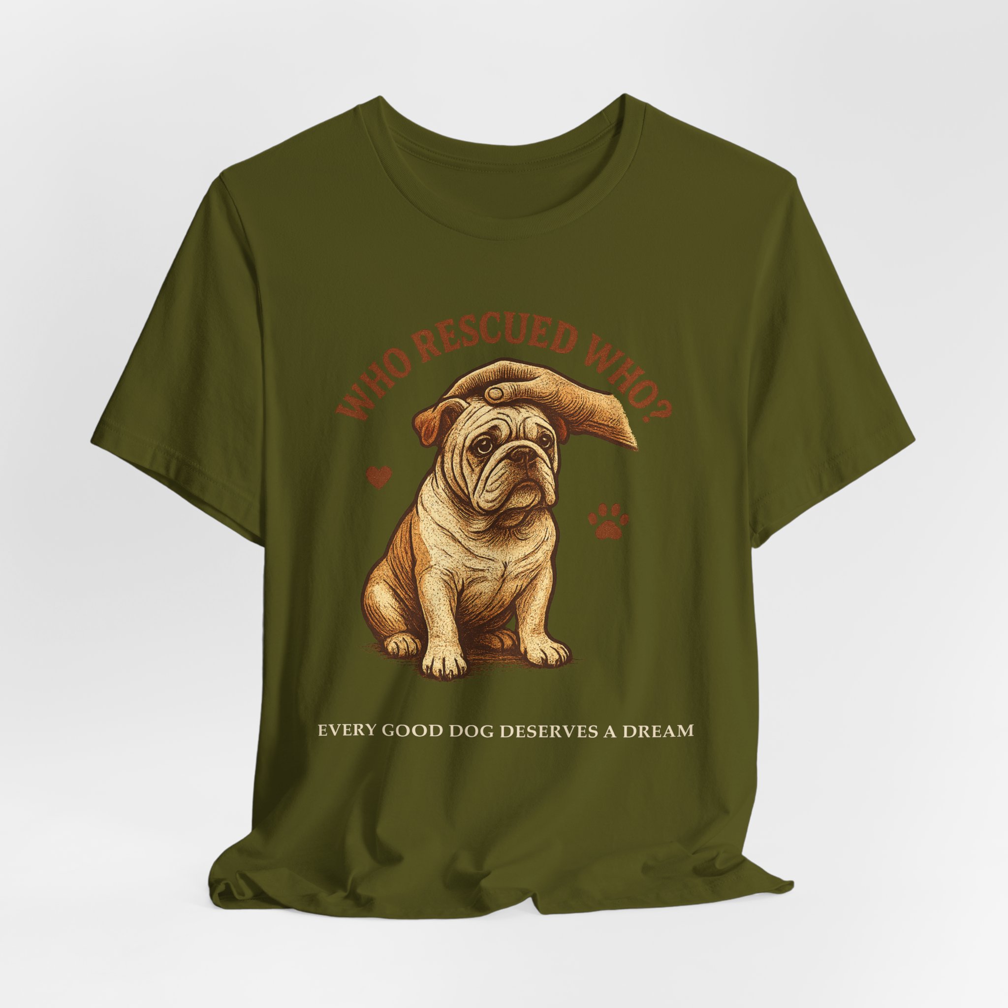 Who Rescued Who? | Duke of Barkington Rescue Edition Tee - Image 16