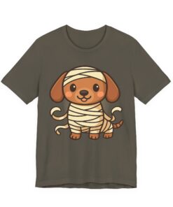 Sir Wrapsalot Tee | Mummy Dachshund Halloween T-Shirt - Image 13