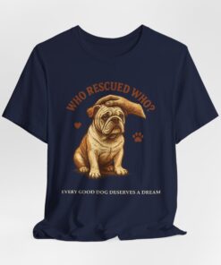 Who Rescued Who? | Duke of Barkington Rescue Edition Tee - Image 48