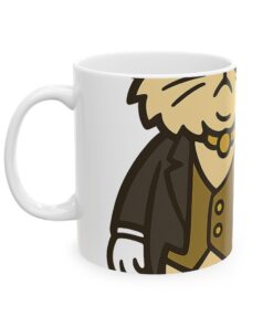 Sir Whiskington Court Etiquette Mug | Butler Cat Coffee Cup - Image 3