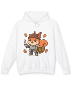 Captain Oakhelm Hoodie | Squirrel Knight Autumn Hooded Sweatshirt - Image 5