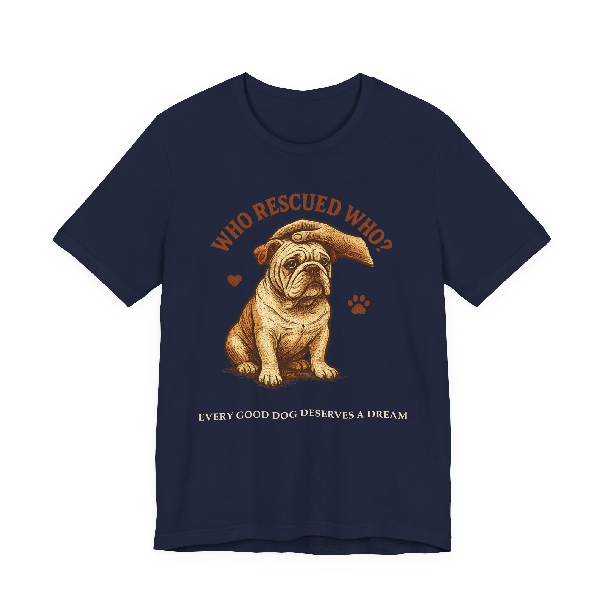 Who Rescued Who? | Duke of Barkington Rescue Edition Tee - Image 45