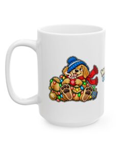 Holiday Golden Retriever Ceramic Mug | Warm Wishes Cold Paws (11oz, 15oz) - Image 8