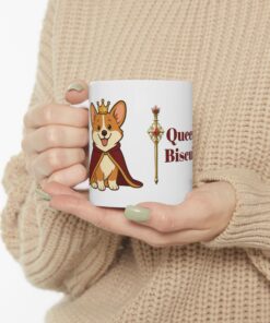 Queen Biscuit Ceramic Mug | Queen Biscuit Mug - Image 6