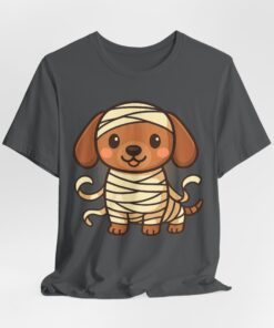Sir Wrapsalot Tee | Mummy Dachshund Halloween T-Shirt - Image 20