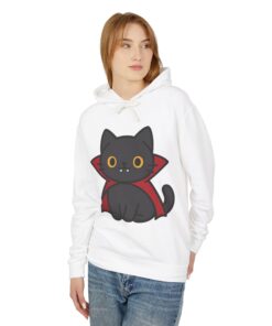 Count Purrcula Lightweight Pullover Hoodie | Count Purrcula Hoodie - Image 13
