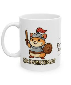 Sir Hamsterlot Ceramic Mug | Hamsterlot Mug - Image 4