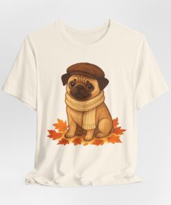 Sir Reginald Pugsley Unisex Heavy Cotton T-Shirt | Pugsley Tee - Image 14