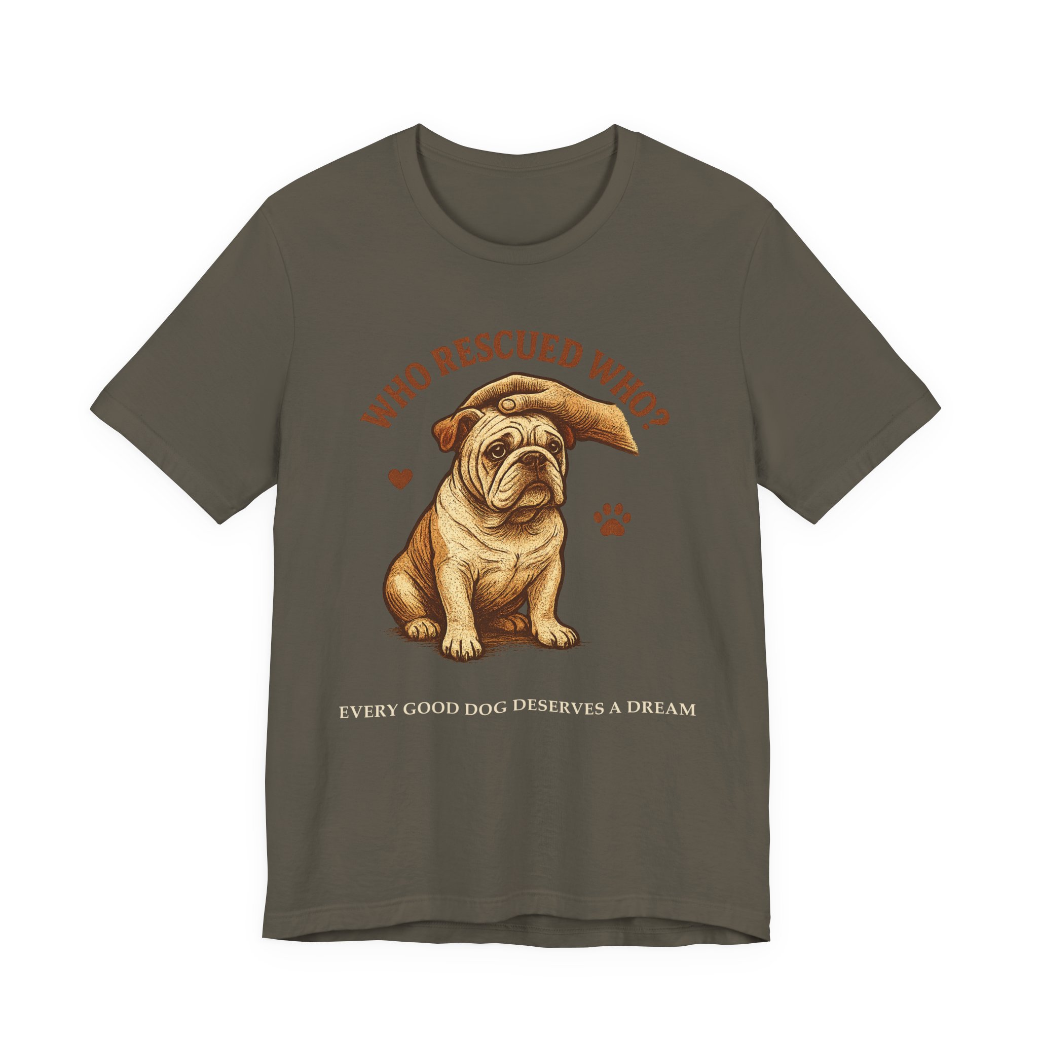 Who Rescued Who? | Duke of Barkington Rescue Edition Tee - Image 9