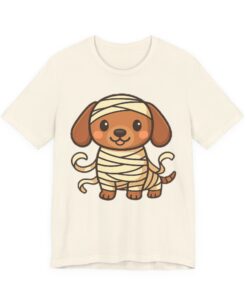 Sir Wrapsalot Tee | Mummy Dachshund Halloween T-Shirt - Image 5