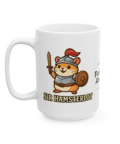 Sir Hamsterlot Ceramic Mug | Hamsterlot Mug - Image 8