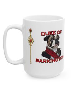 Duke of Barkington Ceramic Mug | Royal Dog Portrait Coffee Cup (11oz/15oz) - Image 8