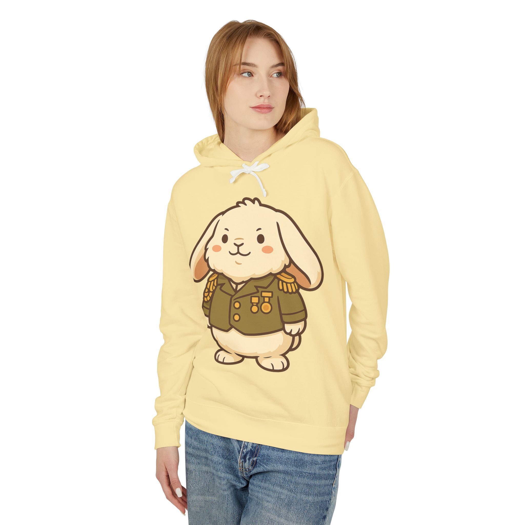 General Floofington Lightweight Pullover Hoodie | General Floofington Hoodie - Image 31