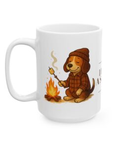 Baxter the Bonfire Beagle Ceramic Mug | Beagle Mug - Image 8
