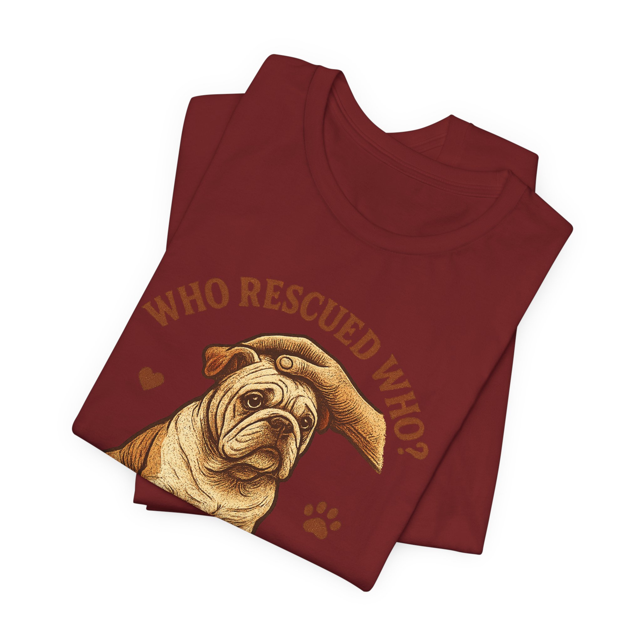 Who Rescued Who? | Duke of Barkington Rescue Edition Tee - Image 55