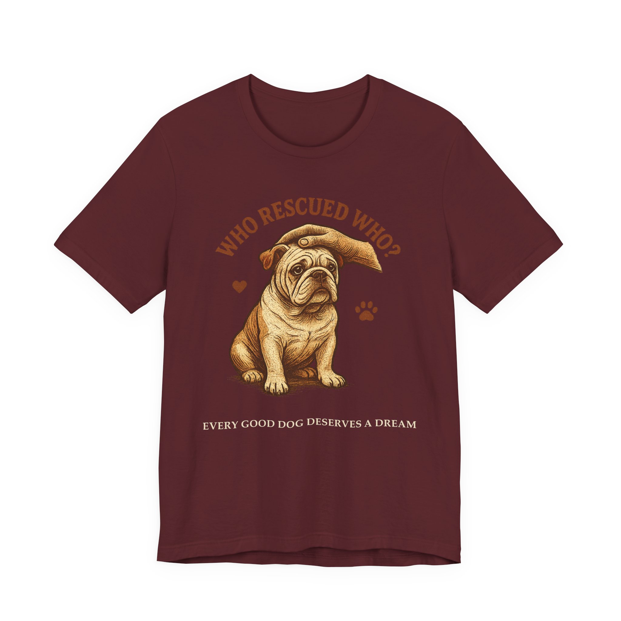 Who Rescued Who? | Duke of Barkington Rescue Edition Tee - Image 49