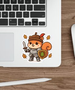 Captain Oakhelm Die-Cut Sticker | Squirrel Knight - Image 6