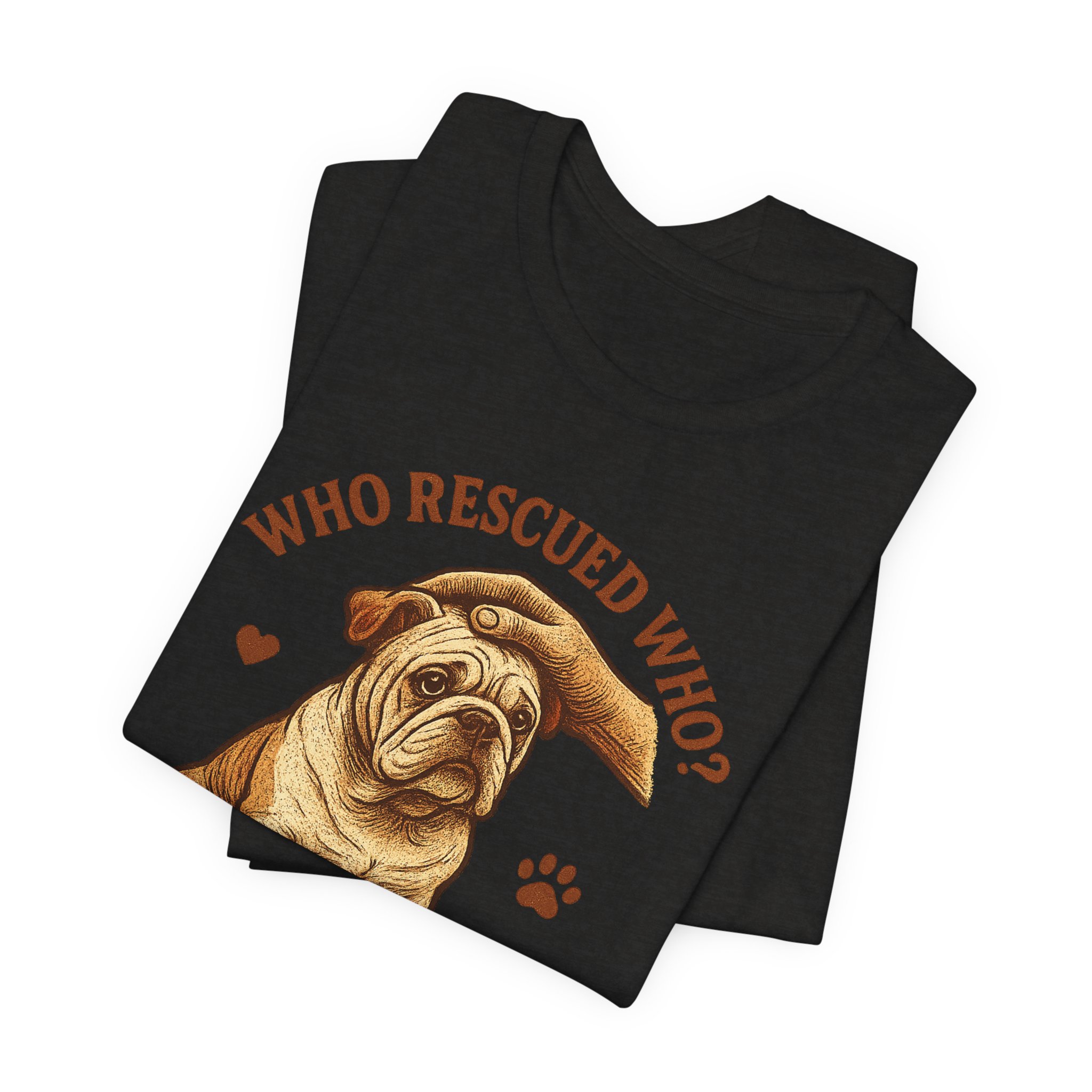 Who Rescued Who? | Duke of Barkington Rescue Edition Tee - Image 7