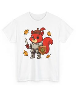 Alternative view of Captain Oakhelm Tee | Squirrel Knight Autumn T-Shirt