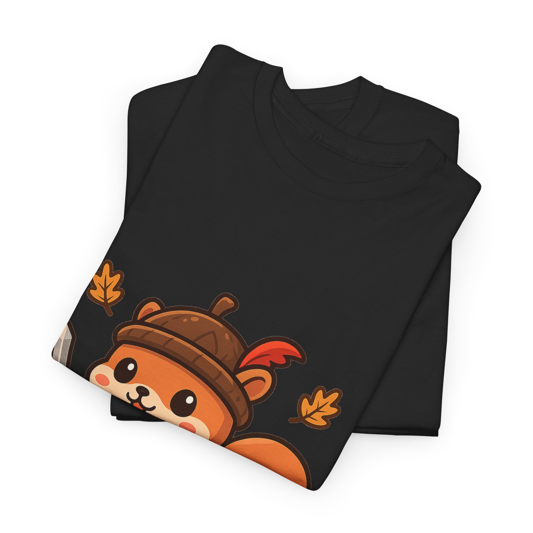 Captain Oakhelm Tee | Squirrel Knight Autumn T-Shirt - Image 7