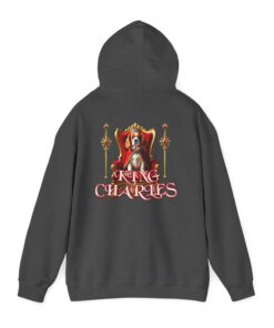 King Charles Hoodie | Regal Dog Throne Sweatshirt - Image 30