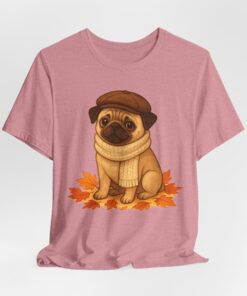 Sir Reginald Pugsley Unisex Heavy Cotton T-Shirt | Pugsley Tee - Image 51