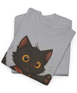 Baroness Pounce Unisex Heavy Cotton T-Shirt | Baroness Pounce T-Shirt - Image 13