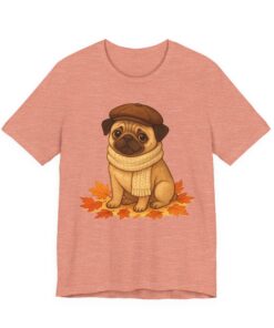 Alternative view of Sir Reginald Pugsley Unisex Heavy Cotton T-Shirt | Pugsley Tee