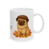 Sir Reginald Pugsley Ceramic Mug | Pugsley Mug