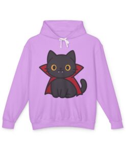 Count Purrcula Lightweight Pullover Hoodie | Count Purrcula Hoodie - Image 19