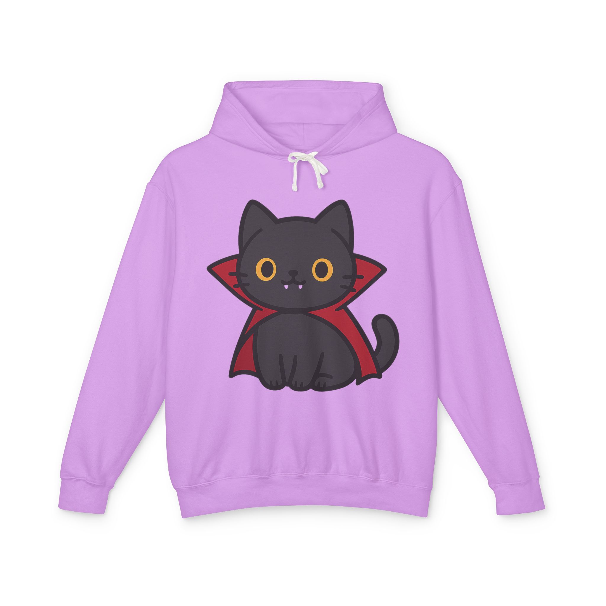 Count Purrcula Lightweight Pullover Hoodie | Count Purrcula Hoodie - Image 19