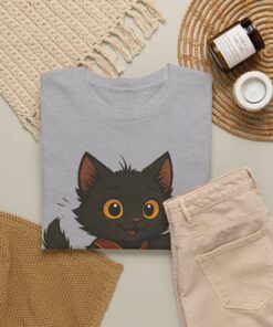 Baroness Pounce Unisex Heavy Cotton T-Shirt | Baroness Pounce T-Shirt - Image 14