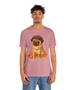 Sir Reginald Pugsley Unisex Heavy Cotton T-Shirt | Pugsley Tee - Image 52
